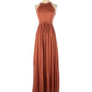 Orange Maxi Dress - Banana Republic